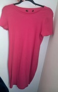 Sukienka prążek fuksja L/40