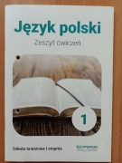 Język polski 1 zeszyt ćwiczeń dla szkoły branżowej I stopnia 