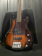 Gitara basowa Precision Bass PJ - 4-strunowa, sunburst + akcesoria