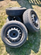 Felgi stalowe opony 4x100 GM OPEL 14 165/70