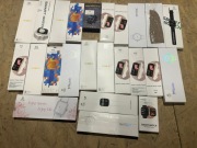 Box Amazon Zestaw smartwatchy różnych modeli Ruimen, Fitpolo 