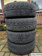 Opony zimowe z felgami plus letnie gratis 185/15/60