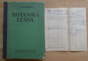 Obmiński BOTANIKA LEŚNA + dowód zakupu książki z 1955 roku !!!