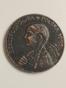 50  Marek Rzeczpospolita kobieta z warkoczem 1923 kopia 