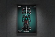 Plakat ścienny | Wydruk cyfrowy F1 | Zgodny z Technic 42207