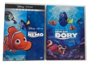 Gdzie jest Nemo & Gdzie Jest Dory DVD Komplet Bajek Animowanych Dubbing PL