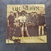 UK SUBS Quintessentials Uk 1997 Fallout rec
