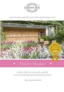 Projekt rabaty ogrodowej "Flowery Meadow" Garden Box