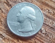 1/4 dolara - Quarter Dollar Waszyngton -USA- 1974