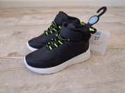 Buty chłopięce sportowe, za kostkę, czarne - rozm 27