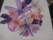 Bukiet z drucików kreatywnych rękodzieło 