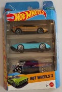 HOT WHEELS 3 Pack K5904 Porsche 904 Carrera GTS Super Volt TM GM 