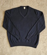 Sweter z wełny merino März rozm. 54/XL, z drobną wadą