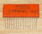 Układ scalony hybrydowy E100-04H-1 generator, bramka NOR UNITRA TELPOD
