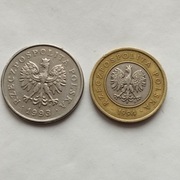 1 zł 1993 rok  plus 2 zl 1994 rok 