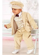 Garnitur 6 częściowy do chrztu  rozmiar 74  Polski Producent