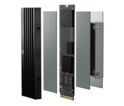 NOWY RADIATOR DYSKU M2 SILVER MONKEY X M.2 2280 SSD BOX