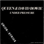 QUENN & DAVID BOWIE - Under Pressure- singiel - 1981 r - EMI