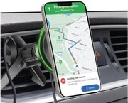 Uchwyt samochodowy magnetyczny  MagSafe 15W do kratki nawiewu Czarny