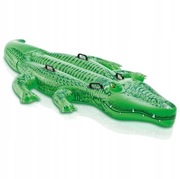 Okazja jak nowy duży dwuosobowy materac dmuchany krokodyl na basen Gdańsk