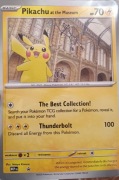 Pokemon TCG PIKACHU at the Natural History Museum karta promocyjna Holo
