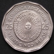 Argentyna 25 pesos 1968