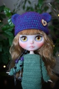 Lalka Blythe doll custom ooak 
