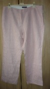 Marks & Spencer- lniane nowe damskie spodnie r; 50