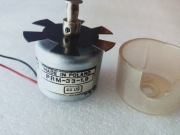 Silnik PRM-33-1,9 z tarczą do gramofonu Unitra GS-464, GS-461,GS-475,G-8010