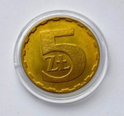 PRL - moneta 5zł - 1979 r-mała emisja
