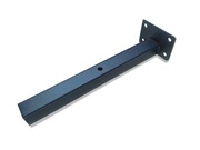 WSPORNIK PODPÓRKA PÓŁKI KĄTOWNIK LOFT INDUSTRIAL 20cm CZARNY - 30 sztuk