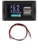 Ładowarka akumulatorów DC 9-24V Dual USB Tester napięcia