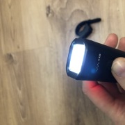 Lampa rowerowa oświetlenie lampka Gisaae K930 - USB / Wodoodporna