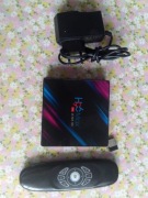 Android box H96max + miniklawiatura z airmouse