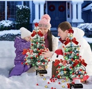 Choinka świąteczna solarna cena za 2szt. wodoodporna