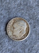 USA one dime 1964  srebro AG