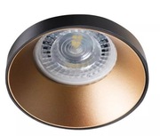 Oprawa halogenowa złoto-czarna GU10