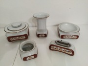 Zestaw porcelanowy palacza karolina