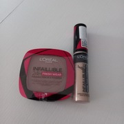 Loreal Infaillible 24h Fresh Wear 220 sand i 326 vanille 