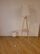 Lampa wolnostojaca oraz lampka nocna 