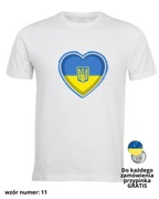 Wolna Ukraina Koszulka + przypinka GRATIS
