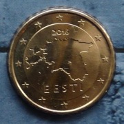 ESTONIA 2016 10 CENTÓW UNC !!!!!!!!!!