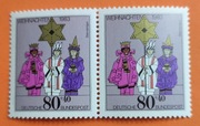 Niemcy DB znaczki 1983 # 1196** Boże Narodzenie dwójka pozioma 