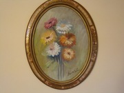 Sudok  Gerbery  48 x38 cm.