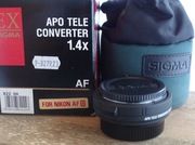 SIGMA DLA NIKON AF EX 1.4X  NIKON AF D 