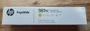 Tusz wkład HP 981YC YELLOW żółty nowy oryginalny