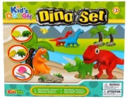 Ciastolina Masa Plastyczna Zestaw Dinozaury foremki Masa narzędzia Zestaw