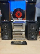 Wieża ONKYO japan z pilotem i kolumnami CR-185x k-185x unikat