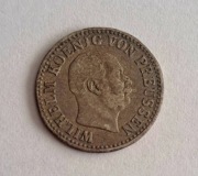 Niemcy 1/2 silber groschen 1867 A srebro