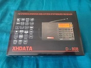 Przenośne radio cyfrowe XHDATA D-808 na akumulator 18650
